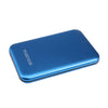 Blue Portable Ultra-thin 2.5in Hard Drive USB3.0 HDD Case for Desktop 2T