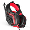 Stereo Bass Surround Gaming Headset with Mic for PS4 Xbox One PC Black Red