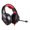 Stereo Bass Surround Gaming Headset with Mic for PS4 Xbox One PC Black Red