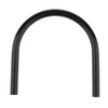 Flat Cafe Racer Seat Frame Hoop Loop Metal 230mm for Motorcycle Black