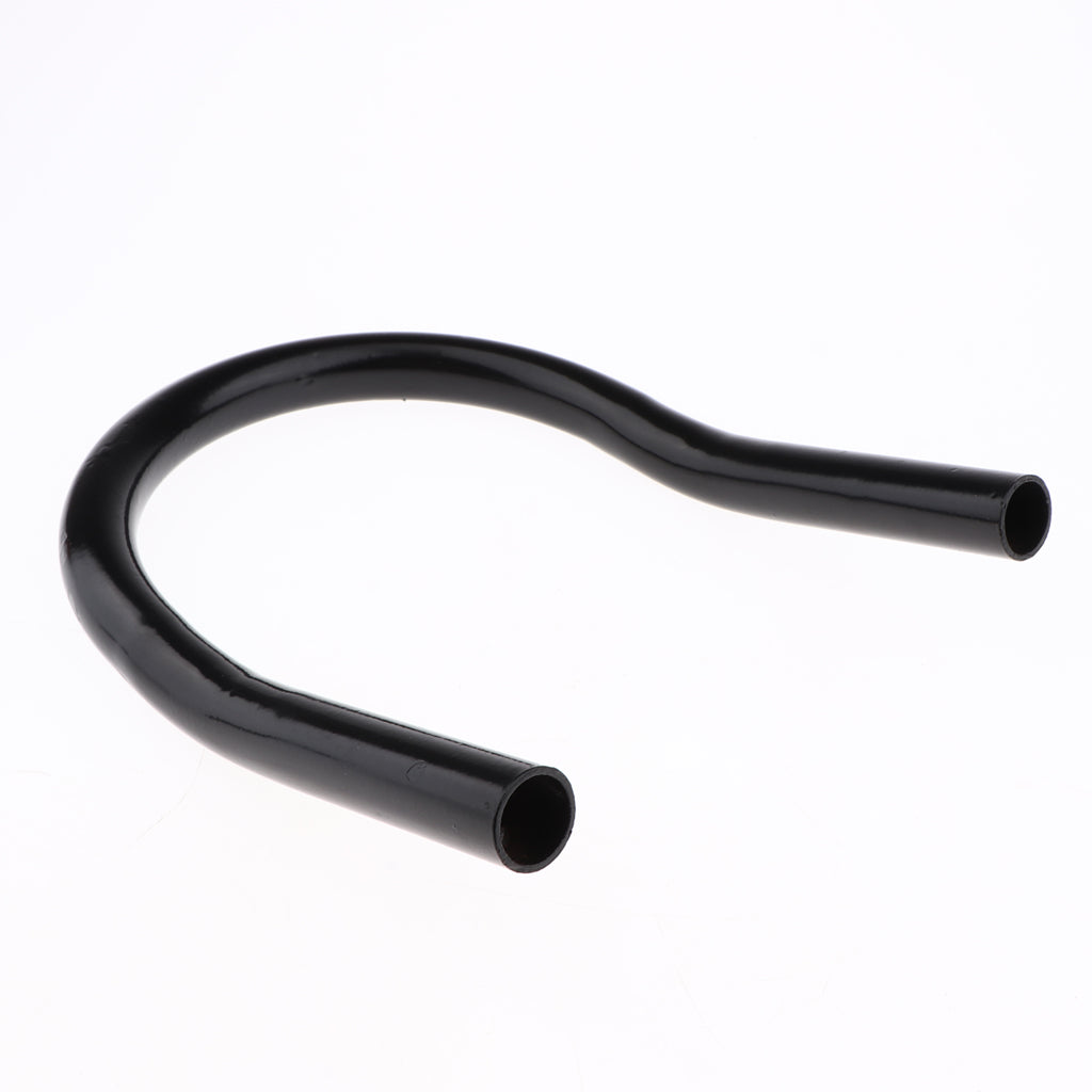 Upswept Cafe Racer Seat Frame Hoop Loop Metal 175mm for Motorcycle Black