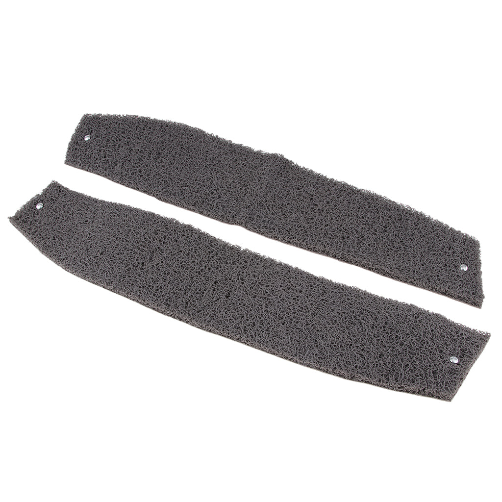 1 Pair Scooter Rubber Floor Foot Board Mat for Honda CH125 Grey