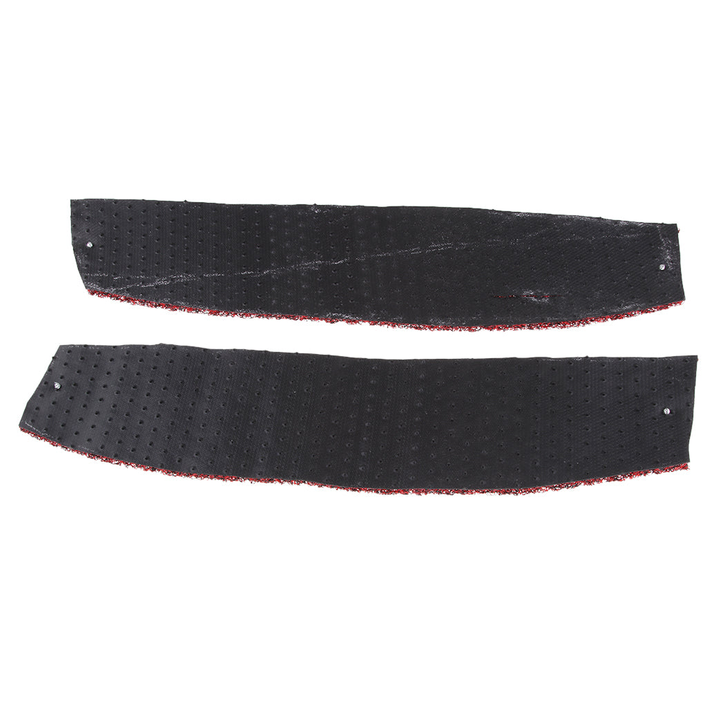 1 Pair Scooter Rubber Floor Foot Board Mat for Honda CH125 Black