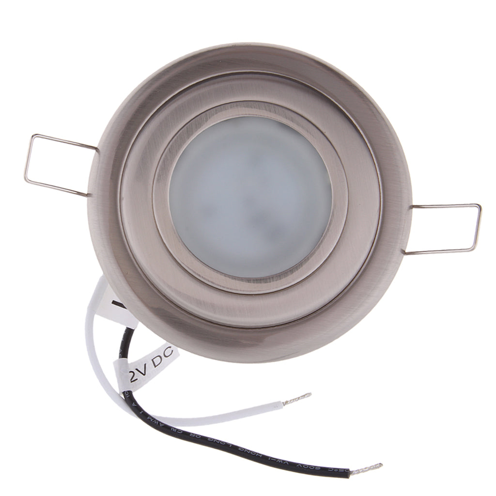 3.5" 12V 2.5W LED Recessed Ceiling Light Downlight Lamp Spotlight 6000K