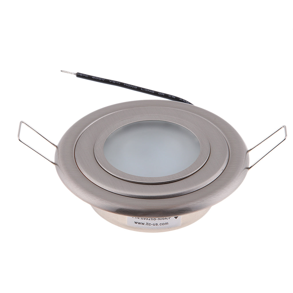 3.5" 12V 2.5W LED Recessed Ceiling Light Downlight Lamp Spotlight 6000K