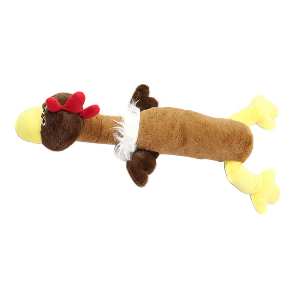 Pet Dog Durable Chew Toys Squeaky Plush Dog Toy Dog Teething Clean Toys