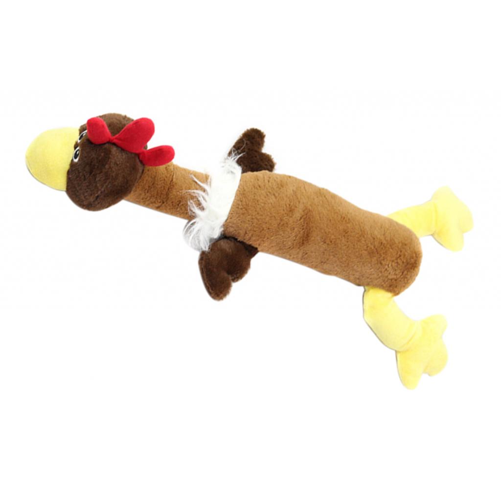 Pet Dog Durable Chew Toys Squeaky Plush Dog Toy Dog Teething Clean Toys