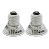 2x Pet Baby Bird Breeding Heating Bulb Heat Lamp Reptiles Daylight Lamp 75W