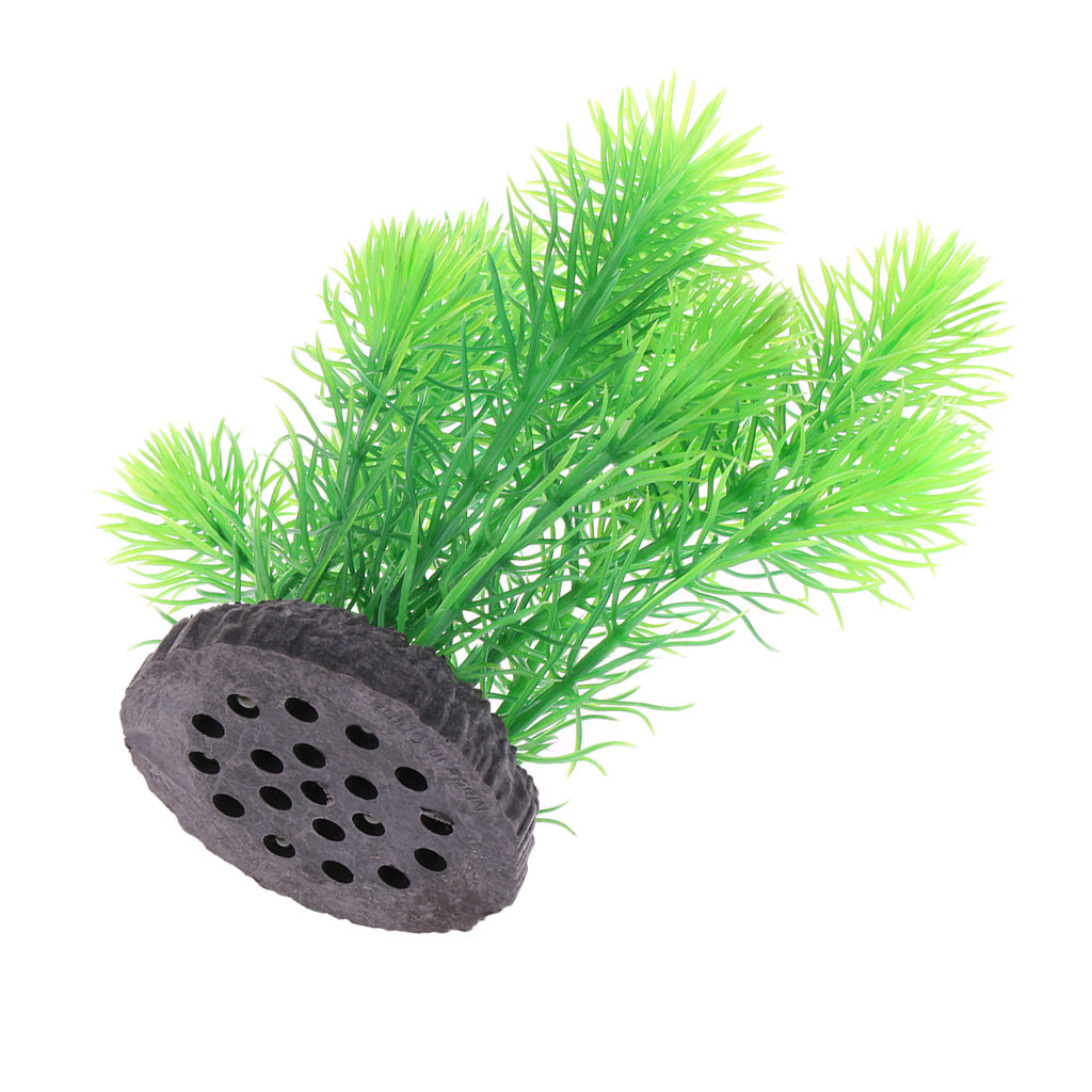 Artificial Plants for Aquarium Decorations Aquatic Plant Plastic Green