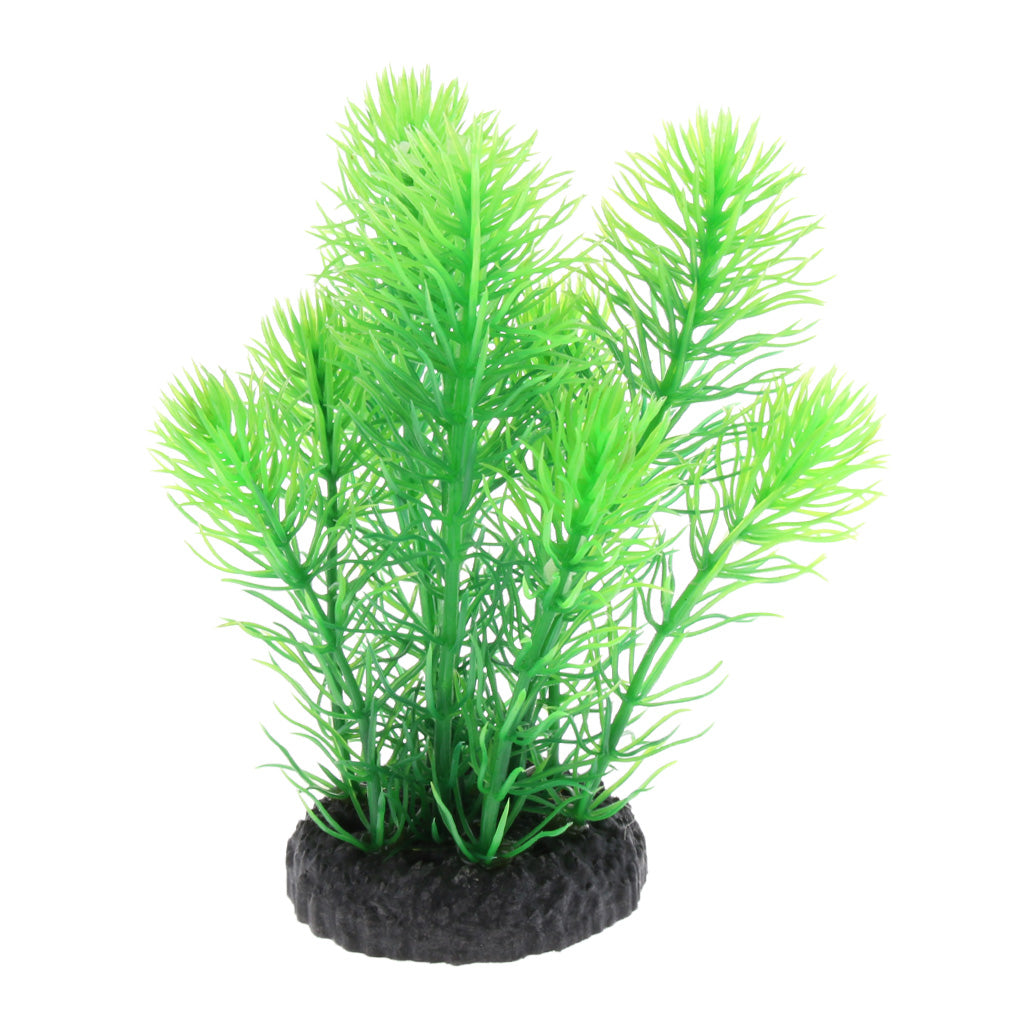 Artificial Plants for Aquarium Decorations Aquatic Plant Plastic Green