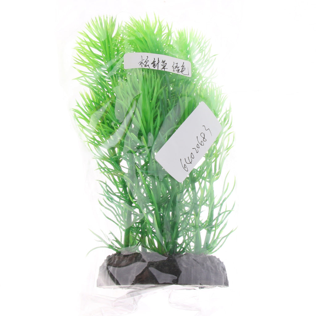 Artificial Plants for Aquarium Decorations Aquatic Plant Plastic Green