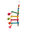 Multi Color Beads Revolving Ladder for Bird Parrot Climbing & Chewing