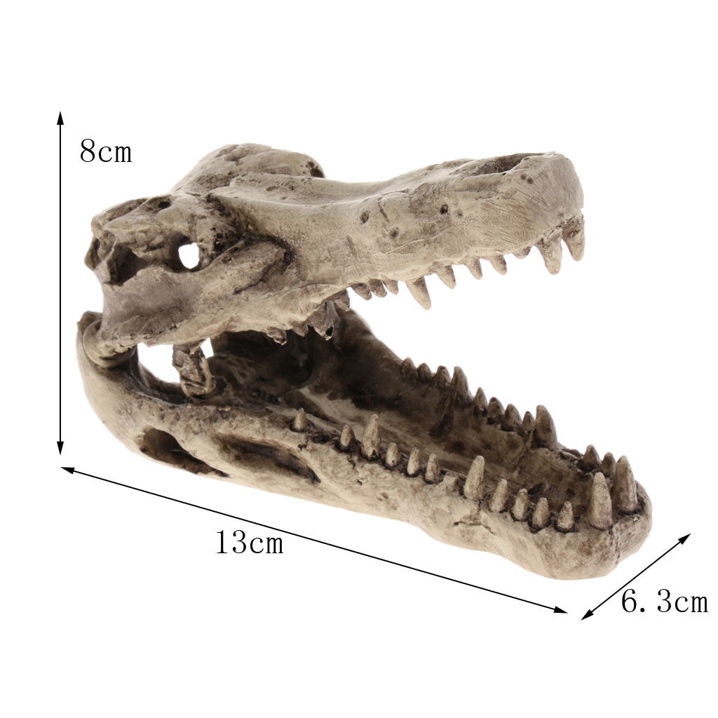 Dinosaur Shape Reptile Hideouts, Lizard, Spider and Aquarium Fish Hide Cave