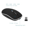 Wireless Keyboard Mouse Combo 2.4G USB for iOS Windows 10/7/XP Android black