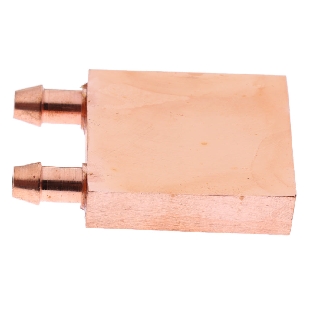 Water Cooling Block for CPU Liquid Radiator Heatsink 40x40mm Copper TT4040A