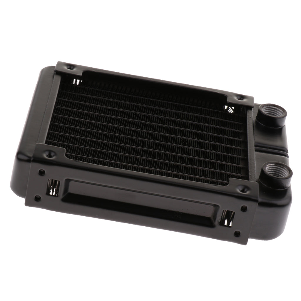 120mm 10Pipe Computer Radiator Water Cooler for CPU Heatsink Aluminum Screw