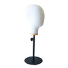 21'' Wig Mannequin Head Hat Holder Display Manikin w/ Adjustable Stand White