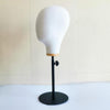 21'' Wig Mannequin Head Hat Holder Display Manikin w/ Adjustable Stand White