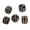 5pcs Skull Dice 6-Sided KTV Entertainment Game Pool Leisure Toys Favor Props silver