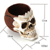 Basketball Skull Desk Organiser Cup Holder Tableware Makeup Brush Storage