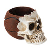 Basketball Skull Desk Organiser Cup Holder Tableware Makeup Brush Storage