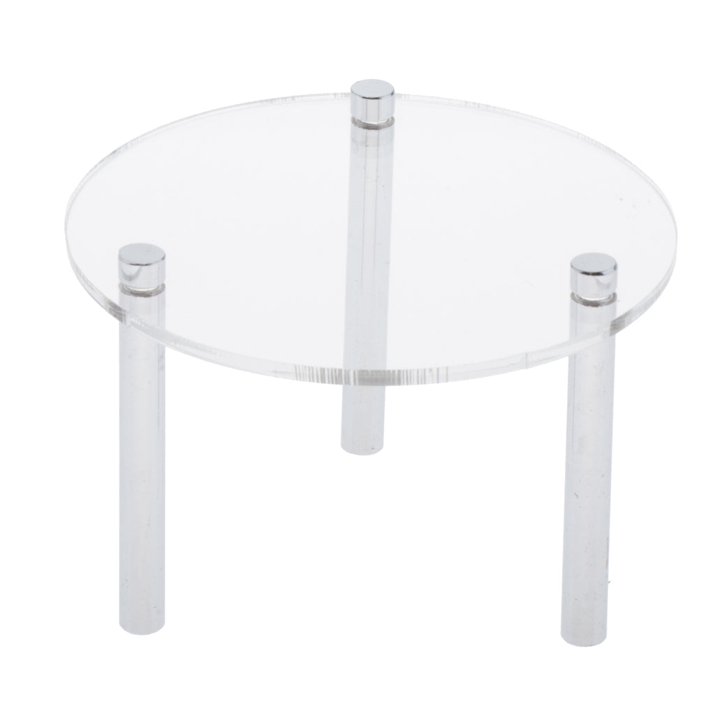 Clear Acrylic Toy Display Show Stand Shelf 5.5cm