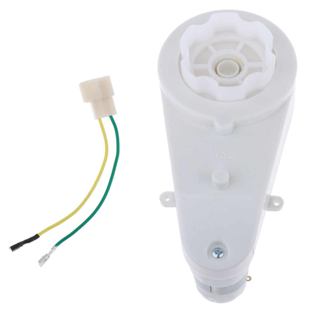 RS550 Electric Vehicle Gearbox High Speed Electric Car White 12V 30000 RPM