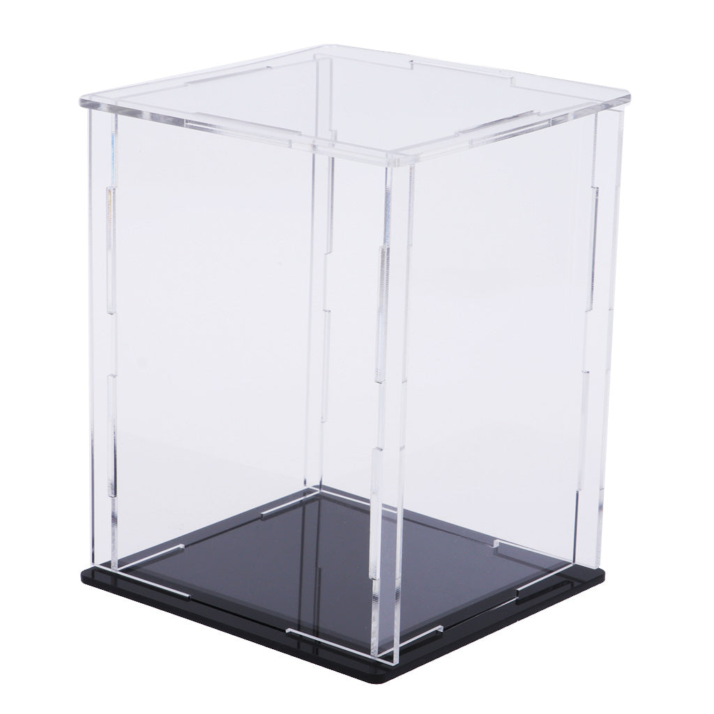 Acrylic Toy Display Show Case Dustproof Box Large Protect Case 158x108x100mm