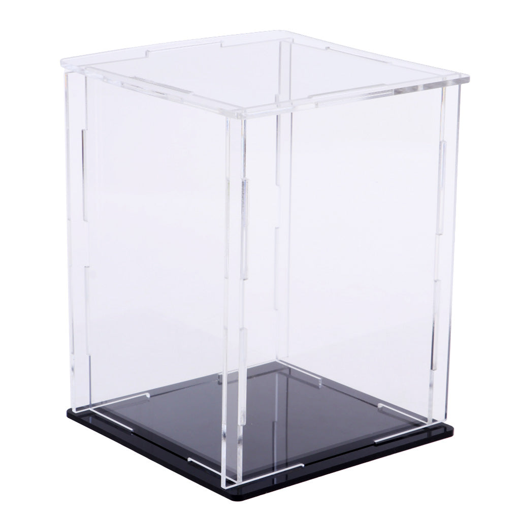Acrylic Toy Display Show Case Dustproof Box Large Protect Case 158x108x100mm