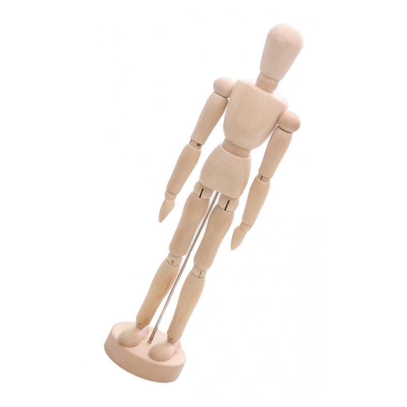 Wooden Joint Man Model Ornament L