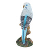 Garden Simulation Parrot Sculpture Statue Home Ornaments DIY Craft Blue