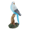 Garden Simulation Parrot Sculpture Statue Home Ornaments DIY Craft Blue