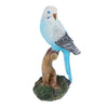 Garden Simulation Parrot Sculpture Statue Home Ornaments DIY Craft Blue