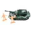 1:72 Main Battle Tank Model Army Tank Toy American M1A2 Tank Green