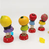 4 Pieces Mini Cartoon Statue Home Car Desktop Decorations Figurine Play Set