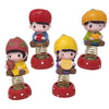 4 Pieces Mini Cartoon Statue Home Car Desktop Decorations Figurine Play Set