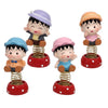 4 x Mini Cartoon Boy Figures Home Car Desktop Decorations Figurine Play Set