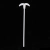 PTFE Mixer Stirring Rod for Electric Overhead Stirrer L 250mm Oar Dia 65mm