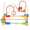 Load image into Gallery viewer, Wooden Beads Maze Around Circle Bead Toy Kids Montessori Developmental Toy