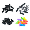 10Pack Watch Silicone Fastener Rings  Black 1