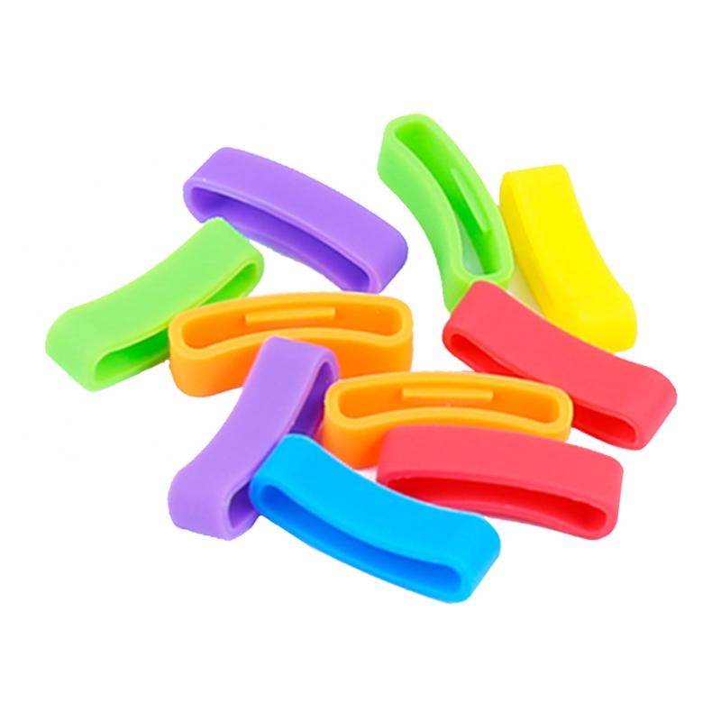 10Pack Watch Silicone Fastener Rings  Mixed