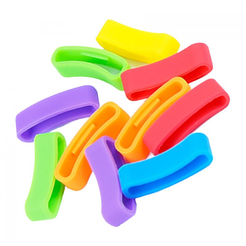 10Pack Watch Silicone Fastener Rings  Mixed