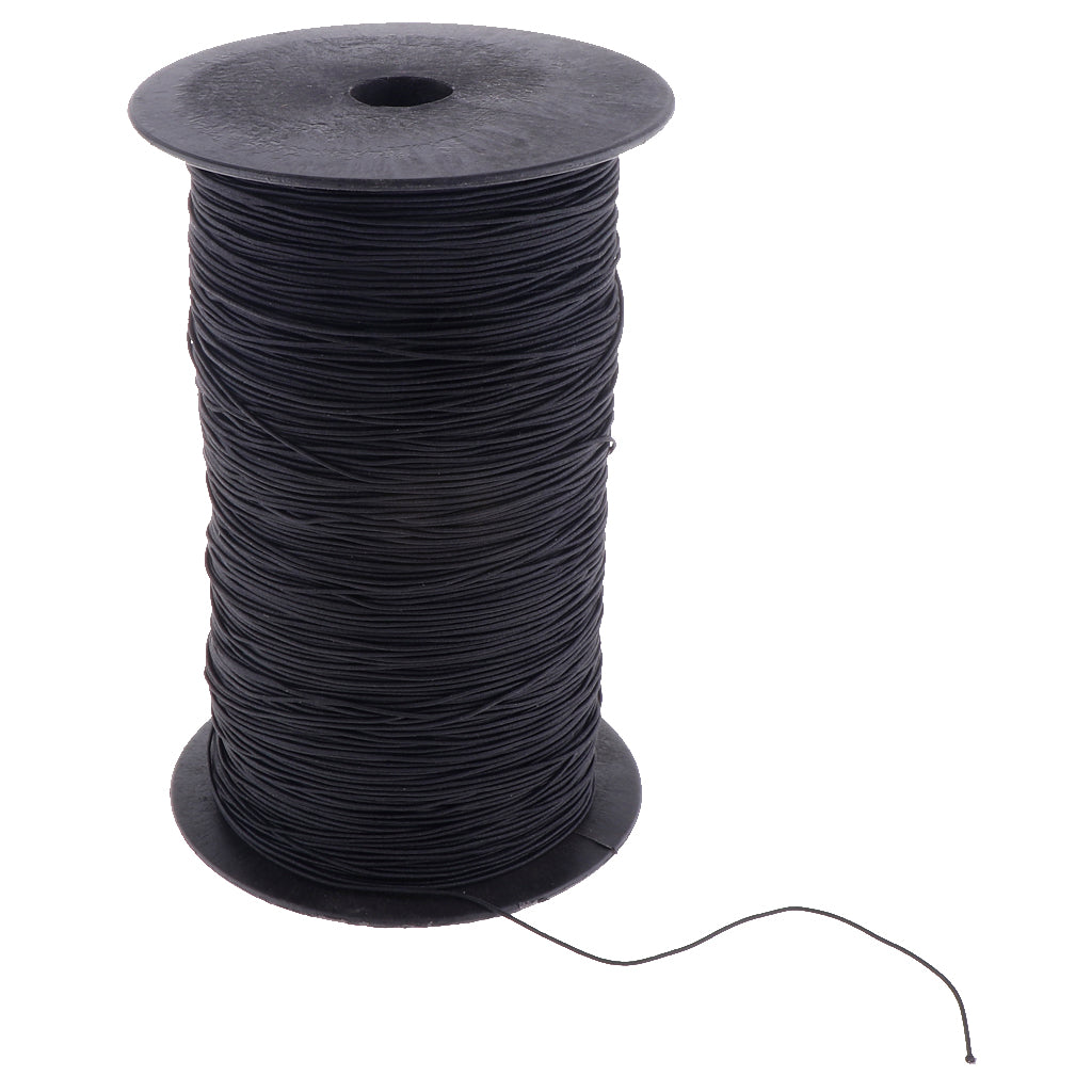 1 roll 800m Polyester thread cord string rope for jewelry making craft black