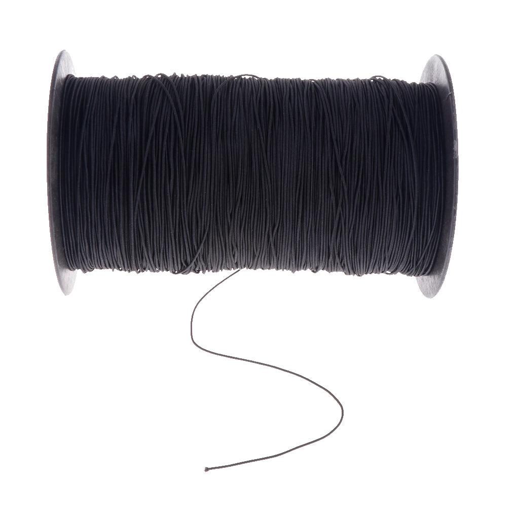 1 roll 800m Polyester thread cord string rope for jewelry making craft black