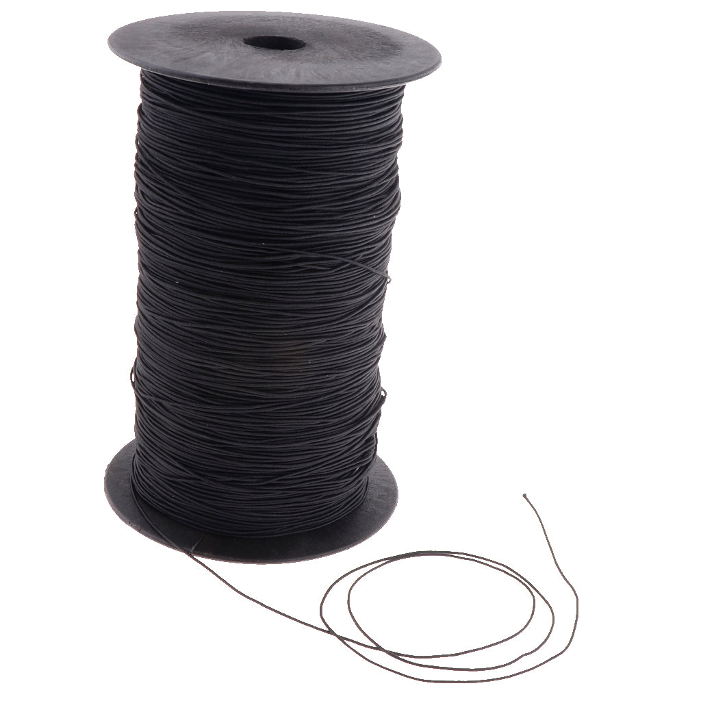 1 roll 800m Polyester thread cord string rope for jewelry making craft black