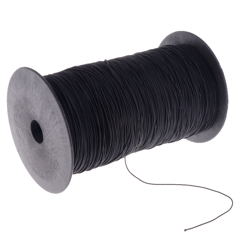 1 roll 800m Polyester thread cord string rope for jewelry making craft black