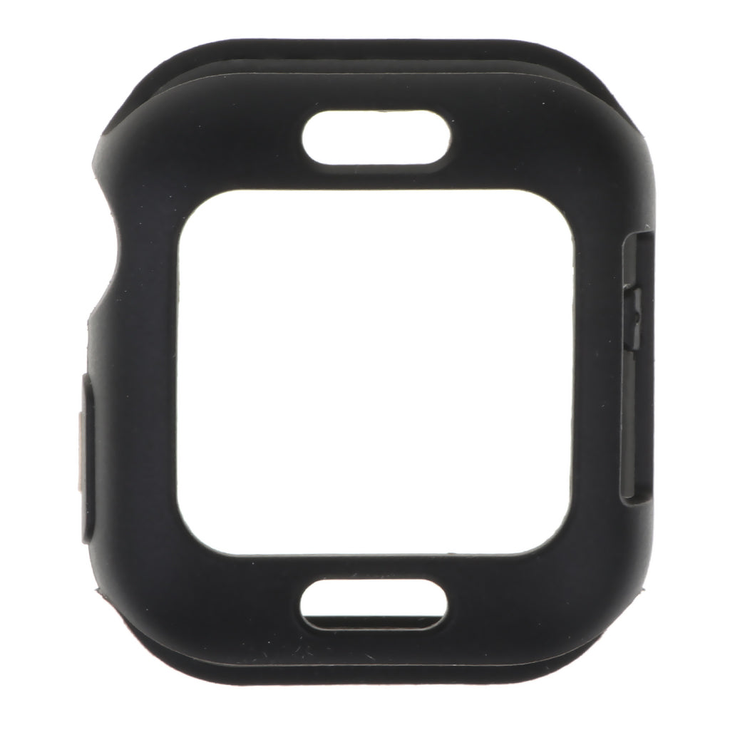 TPU Frame Protective Bumper Case Cover for Apple Watch Series 4 40mm Black