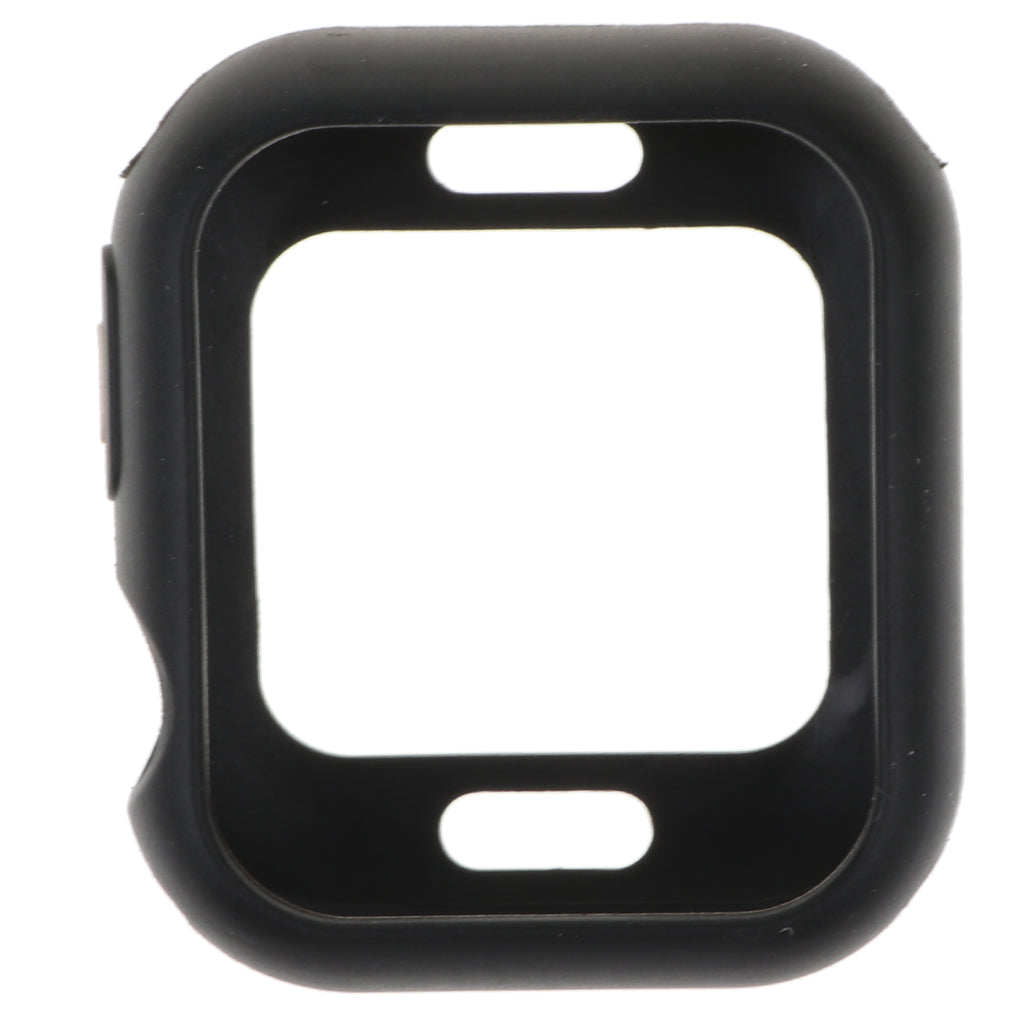 TPU Frame Protective Bumper Case Cover for Apple Watch Series 4 40mm Black