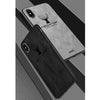 Luxury Shockproof Soft Cloth Back Cover Case For iPhone XS Gray