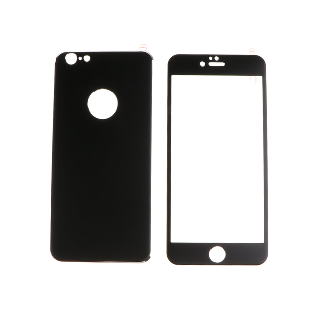 3D Tempered Glass Film Full Cover Screen Protector for iPhone 6 Plus Black